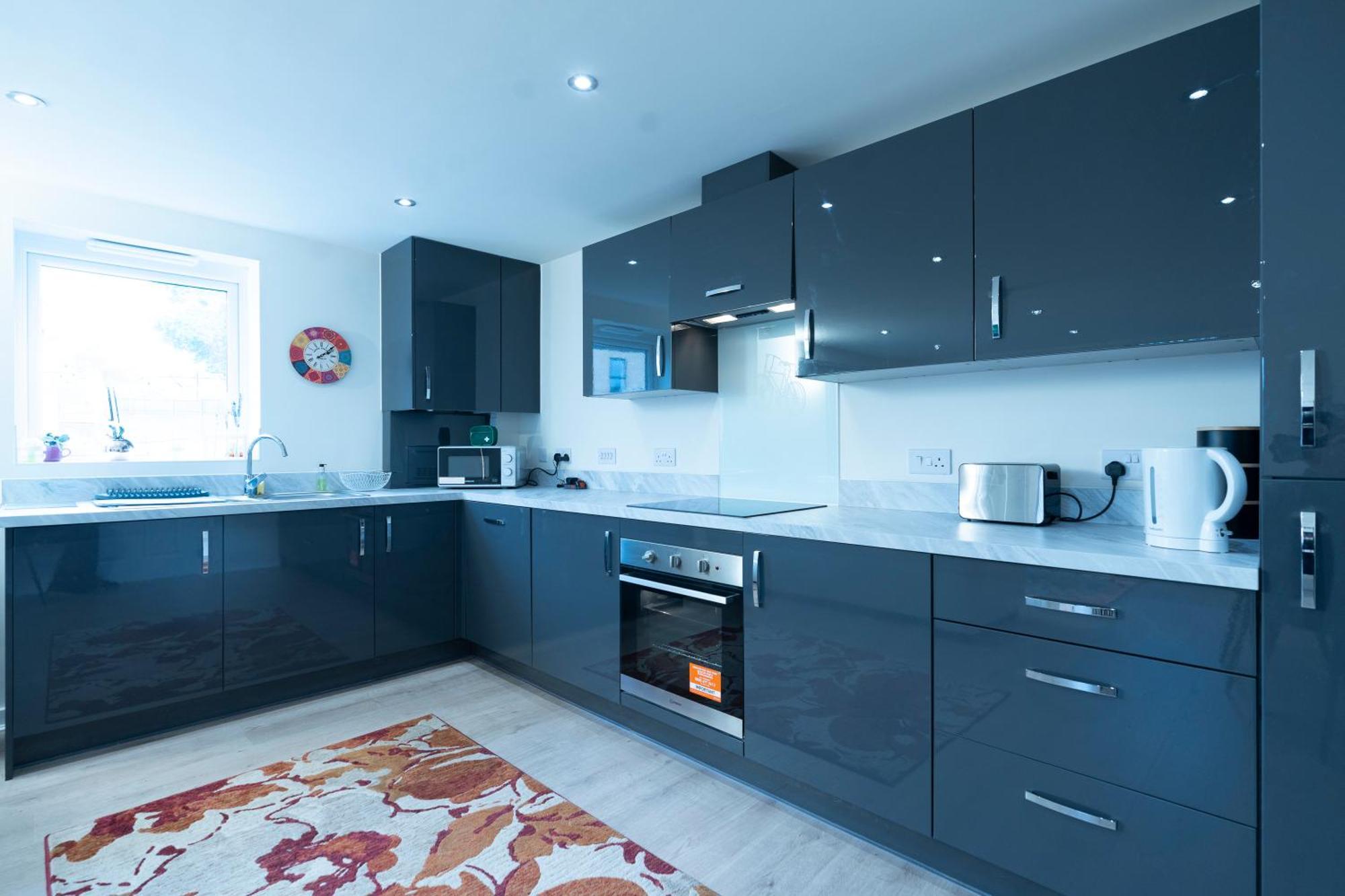 Luxury Ground Floor 2 Bedroom Apartment Free Wifi & Parking Sheffield Luaran gambar