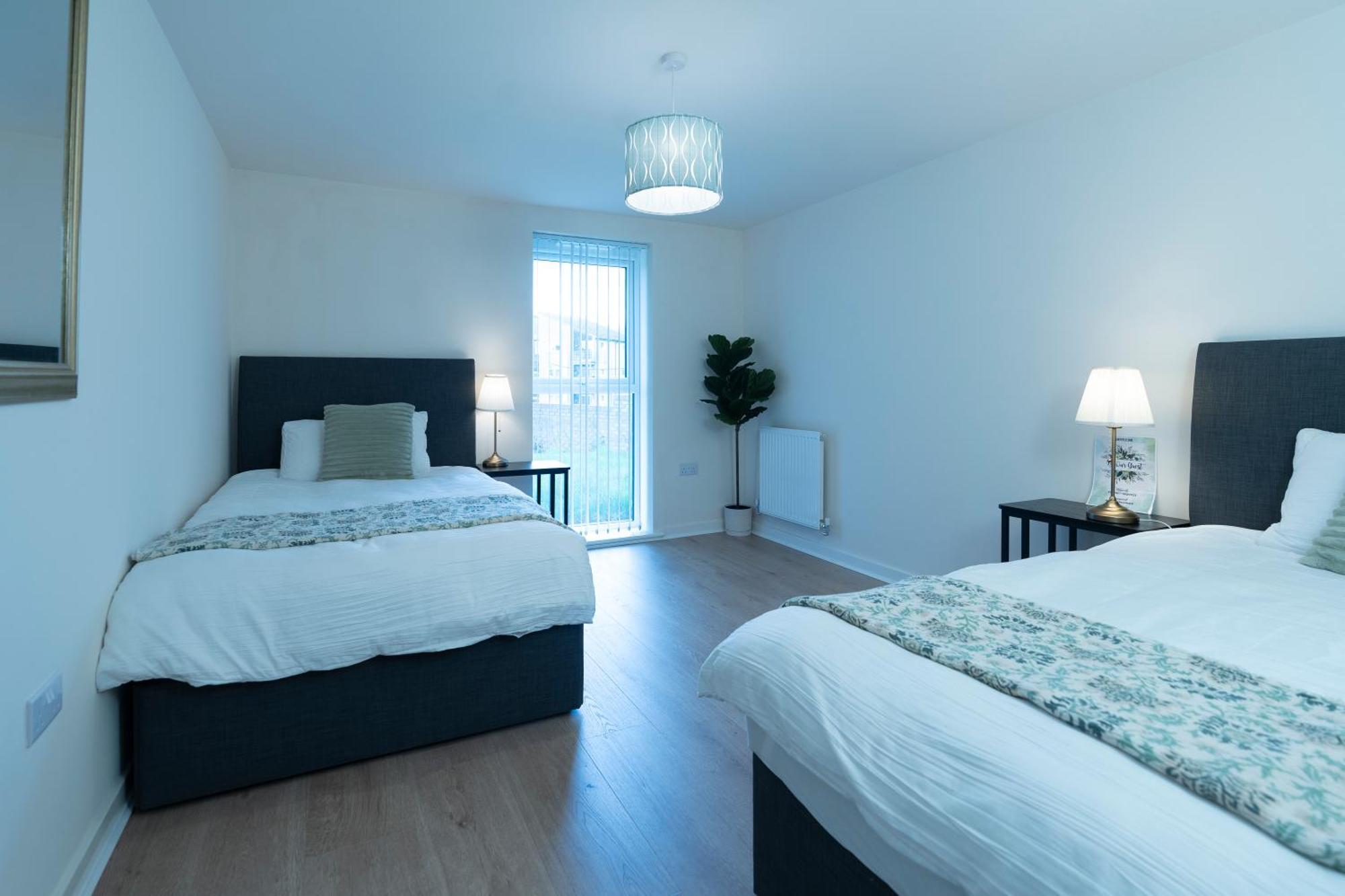 Luxury Ground Floor 2 Bedroom Apartment Free Wifi & Parking Sheffield Luaran gambar